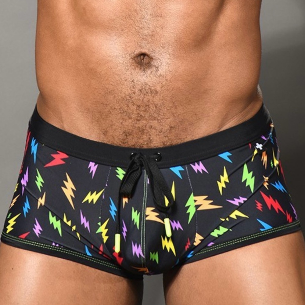 AC Swim Brief ~ Lightning Pride Trunk